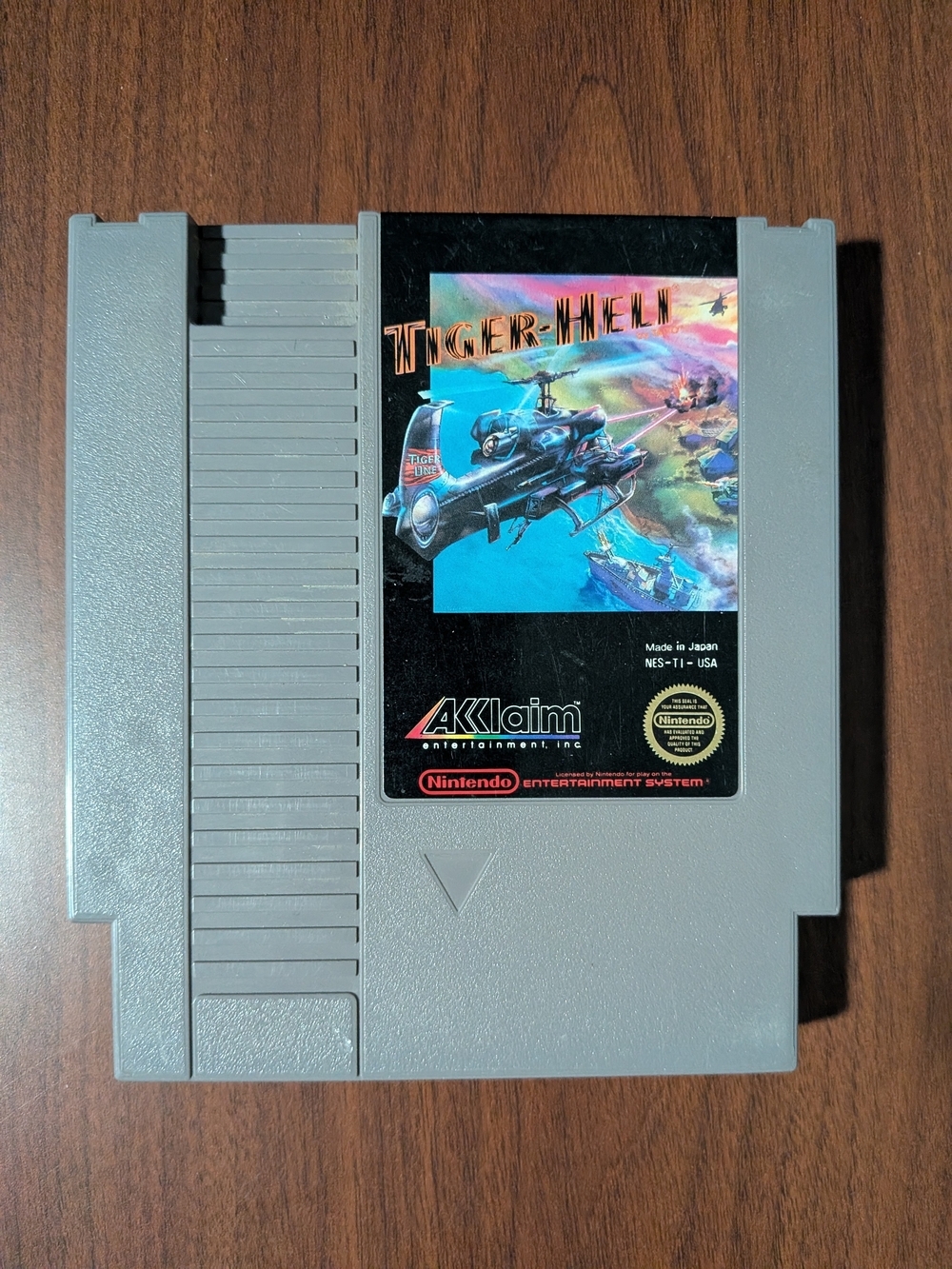 Tiger-Heli Cartridge - NES